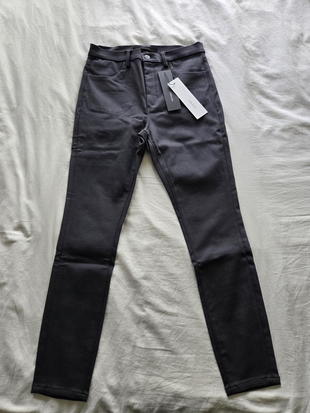 NWT J Brand High Rise Slim Stretch Skinny Jeans Pants Gray Size 28